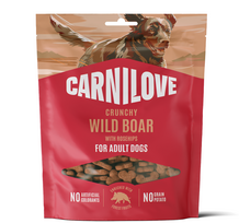 CARNILOVE Crunchy Snack Wild Boar with Rosehips skanėstai šunims 200 g, 200 g