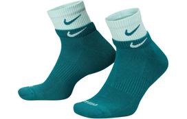 Nike Crew Socks Men's 1 Pack Geode Water Duck Cyan/Ice Jadeite Green DH4058-302 L