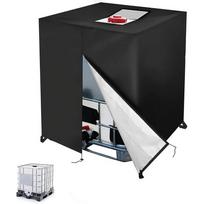 Bache Pour Cuve 1000l Ibc, 210d Rservoir D'eau Couvercle, Anti-uv Anti-poussire Couverture Container Rservoir Ibc,bche De Protection Cuve Ibc Avec Fer