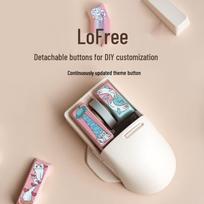 LOFREE OE909 Little Tilt Tri-mode Wireless Mouse with OLED Display