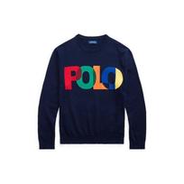Polo Ralph Lauren Colorful Logo Letter Pullover Sweater Men sweater Blue MNPOSWE16820755999 S