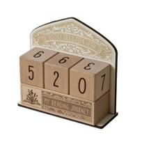 Book Read This Year Counter Wooden Reading Tracker Block Up to 999 Rustic Reading Goal Display Sign for Teacher Women Book Lovers 1pc
