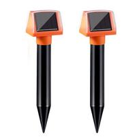 Solar Animal Repeller Outdoor Animal Control Spikes Solar Animal Repeller Animal Driver ABS Material for Garden and Yard