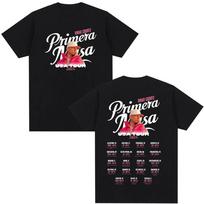 Hot Omar Courtz Primera Musa Tour Album Poster Graphic Print T-Shirt Men Women Streetwear Hip Hop Fashion Casual Cotton Short Sleeve Summer New Tee 4XL