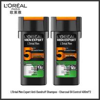 L'Oréal Men Expert Charcoal Oil Control Anti-Dandruff Shampoo