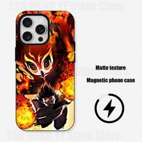 Kang-woo Lilia Player Magnetic For Case For Iphone 17,16,15,14,13,12,11 Pro Max Mini Plus Frosted Shell Cover iPhone12mini