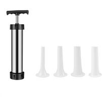 Stainless Steel Sausage Filler Manaul Sausage Stuffer Meat Tool Sausage Maker  Restaurant Stainless Steel