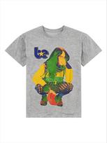 Billie Eilish Color Crouching Portrait Printed Casual Fashion Summer Tshirt for Unisex and Women Loose Oversized Cotton Tshirt S