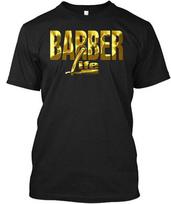 Barber Life Tee  Made In the USA Size S To 5XL Unisex T-Shirt S įvairiaspalvis