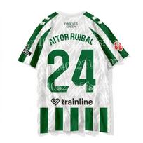 2026 Mėlynas baltas dryžuotas futbolo marškinėliai trumpomis rankovėmis, greitai džiūstantys, kvėpuojantys sportiniai marškinėliai, komandos treniruočių uniforma XXS