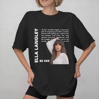 Unisex Women New Arrival Ella Fella The Dandelion Tour Choosin Texas Country Ellas Fellas Club T Shirt Tee 100 Cotton  Tshirts S