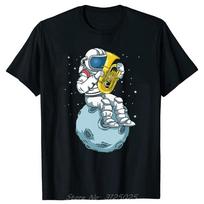 Funny Astronaut Tuba Player Music Gift Band Tshirt Unisex Fitness Short Sleeve Summer Casual Tshirt Fashion Cotton T Shirt Tops S