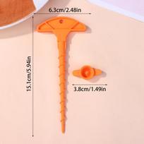 Orange Glass Glue Sealing Cap Sealant Gun Nozzle Dredge Use This Lid To Prevent Quick Drying Of Core Pipes For Standard Caliber