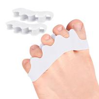 1PAIR big toe valgus orthosis overlapping toe splitter thumb valgus care orthosis toe splitter protector Adult version balta
