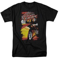 26 Fast and Furious Drifting Crew T Shirt Mens Licensed Car Movie Tee Black Unisex T-Shirt S įvairiaspalvis