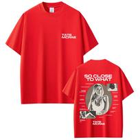 Tate McRae So Close To What Miss Possessive T Shirt Unisex Women Casual Oversized Tshirt Male Fashion Music Album Graphic Tshirts S