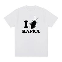 I Love Franz Kafka Print Tshirt Classic Female T Shirt New Short Sleeve Womens Tops Fashion Casual Clothes S