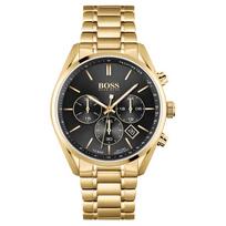 Hugo Boss 1513848 Vyriški kvarciniai laikrodžiai Juodas ciferblatas 44MM + Dėžutė