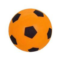 Soft Indoor Soccer Ball for Silent Football 37716 Sponge Foam Kids Size for Dribbling Training 18cm oranžinė