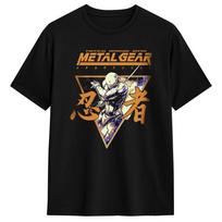 Metal Gear Solid MGS Japanses Game T Shirts for Men Cotton Casual T-Shirts Round Neck  Tees Short Sleeve Clothing Gift Idea S įvairiaspalvis