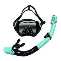 Snorkeling Gear Set Men Women Goggles Dry Panoramic View Swim Adults Anti-Fog Top Snorkel Swimming