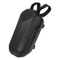 4L Scooter Head Bag Waterproof Bottle Storage E-Bike Charger Battery Faux Leather Hard Shell Pouch