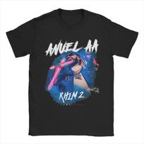 New Arrival Real Hasta La Muerte 2 Anuel AA Album T Shirt for Men Women  Cotton Tee Shirt Short Sleeve Tops S įvairiaspalvis
