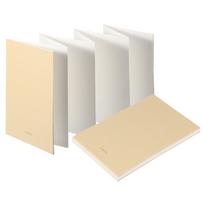 1/2Pcs Concertina Sketchbook Watercolor Notebook 16 Sheets 300GSM Unfold 103cm Watercolor Sketchbook Blank Journal Sketching Pad (Khaki,1Pcs) chaki