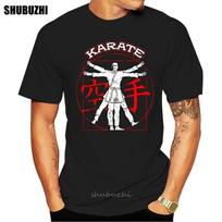 Fashion Hot sale Japanese Shotokan Kyokushin Karate T-Shirt tee shirt fashion t-shirt men cotton brand teeshirt S įvairiaspalvis