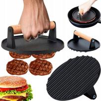 Prasa Forma Do Smash Burgerów Żeliwna Do Hamburgerów Kotletów Grill Duża