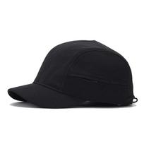 Adjustable Baseball Caps Hip Hop Quick Dry Short Brim Golf Dad Hat Sun Protection Cotton Snapback Caps Men Women juoda