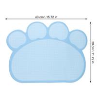 Premium Pet Feeding Mat Dog Bowl Floor Mat Cat Food Placemat Bite Resistant Insulated Anti-Spill Slow Eating Feeding Accessory