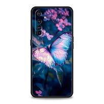 color Butterfly Phone Case For Realme 12 11 10 4G 9 8 5G 7 6 GT5 GT3 GT2 Pro Plus C21 C11 C25 C35 GT Neo 2 3 3T 5 Cover For Realme 6