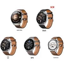 Compatible Leather Watch Strap for Huawei Watch 4 Pro & Samsung - Square End, 22mm, GT456pro Style 20mm kava