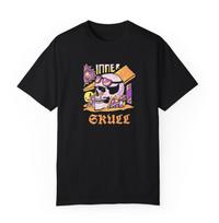 Skull head trippy illustration T-Shirt Unisex tee S įvairiaspalvis