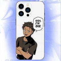 Re0 N-Natsuki S-Subaru Phone Case For iPhone 17,16,15,14,13,12,11,Pro,XS,Max,XR,Plus,E,SE4,Mini Black Soft Cover iPhoneXR