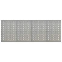 Vidaxl Ścienne Płyty Perforowane, 4 Szt., 40X58 Cm, Stal