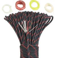 Noble Eagle 25FT 7.5M 550 10-core paracord 4mm outdoor Camping Survival tool PE fire rope fishing cotton line Parachute Hiking 25FT