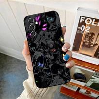 B-Blue Lock Phone Case For Samsung Galaxy A13,A21s,A22,A31,A32,A52,A53,A71,A80,A91 Soft Black Shell Samsung a11