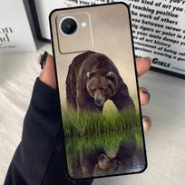 Grizzly Bear For Realme 15 14 10 11 12 13 Pro Plus C65 C67 C71 C63 C61 C55 C51 C53 C75 GT6 GT7 Pro Case For Realme GT6