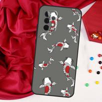 Koi Carp Fish Yin Yang For Samsung Galaxy A15 A55 A53 A33 A35 A22 A32 A52 A54 A34 A14 A56 A36 A26 A16 A05 A06 Case For Samsung A12