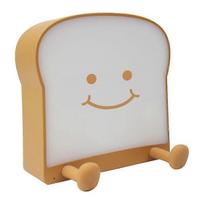 Cute Night Light Toast Bread Phone Holder LED Night Light