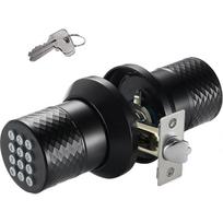 Keypad Door Knob Lock, Keyless Entry Door Knob with Anti-Slip Handle, Auto Lock