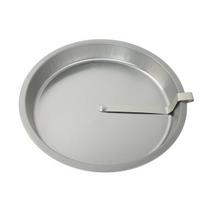 Non-Stick Round Stainless Steel Baking Pan 9-Inch Cake Mold with Metal Spatula Heat-Resistant Essential Kitchen Tool for Pizza Pie Cheesecake 1pc