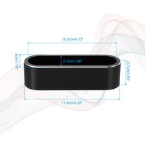 Business Card Holder for Desk Metal Name Card Display Organizer Aluminum Alloy Desktop Card Stands for Office Desk Organization juoda