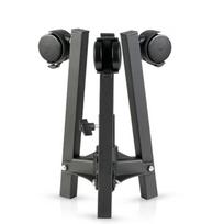 Heavy-Duty Foldable Floor Light Stand with Pulley for Studio Live-Streaming Tripod Flash Mount