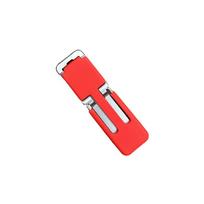 Creative Foldable Mobile Phone Finger Ring Buckle Holder For iPhone Samsung Huawei Universal Desktop Foldable Stand Lazy Bracket raudona