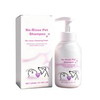 No Rinse Pet Shampoo Foam 300ml Gentle Cleaning Foam for Dogs and Cats Removes Dirt and Odors without Water Suitable for All Fur Types One Size