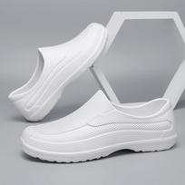 In-Stock Waterproof Food-Grade Shoes, Outdoor Work Safety Shoes, Waterproof And Wear-Resistant, Ultra-Light Slip-On Rain Shoes, Work Shoes 39