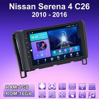 2 DIN Android Carplay Car Radio For Nissan Serena 4 C26 2010 - 2016 Multimedia Player Head Unit Stereo GPS Navigation BT WIFI 2+32GB 1+16GB
